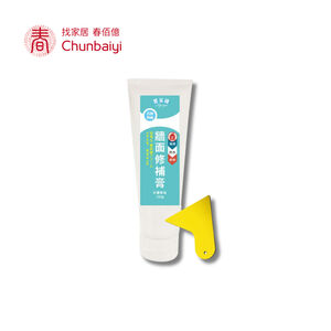 [春佰億]愛家捷 日韓熱銷台灣製造 珪藻土牆面修補膏修補膏*1+刮刀*1-填縫修復膏 防水修飾 美縫劑 隙縫補土 乳膏狀 地震裂痕好施工