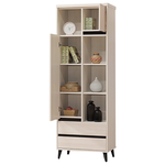 【Hampton 漢汀堡】曼帛白榆木2尺高櫃, , large