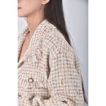 (L) lovfee質感小香風杏色外套二手衣, , large