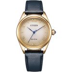 CITIZEN 星辰 L系列 光動能大三針女錶 EM1143-14Z, , large