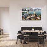 【御畫房】城市印象 國家一級畫師手繪油畫60×90cm(VF-17), , large