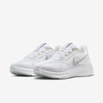 Nike W Air Zoom Structure 25 女 慢跑鞋 路跑 支撐 緩震 白銀 [DJ7884-101], , large