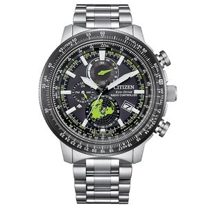 CITIZEN 星辰 PROMASTER 光動能電波飛行錶 北半球城市時間手錶 BY3006-53E