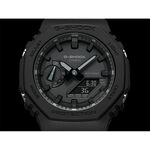 CASIO 卡西歐 G-SHOCK 街頭軍事系列 八角 電子錶-黑 GA-2100-1A1, , large