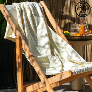 【SOLO Vintage】LCW Home 70x140cm Yellow Sun Bath Towel 100% Cotton Made in Turkey