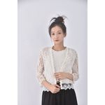(S) x ge cc杏色罩衫二手衣, , large