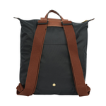 LONGCHAMP Le Pliage Original M 再生帆布中型折疊後背包/黑色, , large