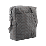 ISSEY MIYAKE BAO BAO Voyager 霧面尼龍拉鍊斜背包/灰色, , large