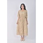 (S) earth music ecology質感黃色洋裝二手衣, , large