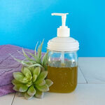 Ball® 16oz/480ml 窄口按壓瓶蓋組合 reCAP Mason Jars Soap Dispenser Lid 按壓瓶 按壓分裝/洗手乳瓶/浴室用品/廚房用具/醬料擠壓瓶/梅森罐, , large
