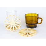 Chrysanthemum Coaster Large, , large