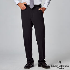 范倫提諾特級彈性平口西褲6003&lt;黑色-30&gt;