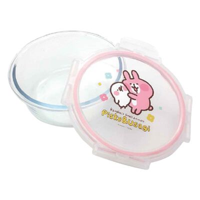 卡娜赫拉的小動物玻璃圓型保鮮盒650ml