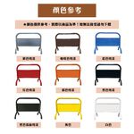 重型多色拒馬 15色可選 16公斤 防水防曬雙面印刷 請勿停車 禁止停車 廣告看板 告示牌 展示架 工業風裝潢 擺飾, , large