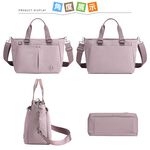 SPRING-學院風手提斜背2用包防潑水耐磨耐刮水餃包-多色, , large