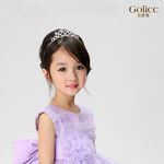【Gulicc】古莉可 髮箍 韓國 閃亮水鑽 皇冠 公主 髮箍, , large