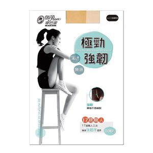 蒂巴蕾極勁強韌彈性絲襪<淺膚色>