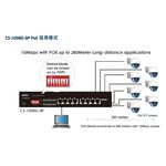 昌運監視器 CS-1008G-8P 8埠 10/100/1000Mbps Gigabit PoE+ 網路交換器, , large