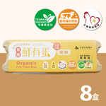 Organic Free-range Eggs First-laid Eggs &ndash; 96 eggs (Standard), , large