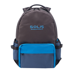 SOLIS 漸變調色盤ONES系列 13吋電腦後背包-可套行李箱拉桿-鵲灰藍, , large