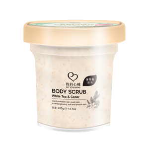 WHITE TEA  CEDAR BRIGHTENING BODY SCRUB