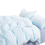 【OLuLu】Korean Style Double-Sided Crepe Cloud Velvet Graphene Washed Quilt - Little Moments Blue (180x210cm), , large