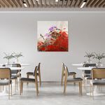 【御畫房】鳥語花香 國家一級畫師手繪油畫80×80cm(VF-169), , large
