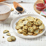 【米森 vilson】Organic Black Sesame Cracker (20gx5 bags), , large