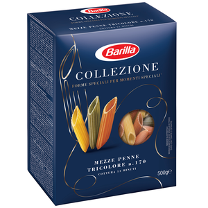 Barilla義大利三色筆管麵 N.170