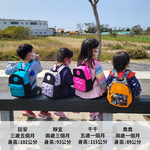 SOLIS 調色盤系列 休閒迷你後背包-幼童款-S號-太妃粉/黑, , large
