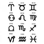 [LOGINHEART]皮革原色．客製星座雷雕真皮伸縮扣件（12星座）台灣製/送禮/雷射雕刻/證件伸縮/鑰匙圈, , large