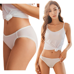 [NEONER] High-Cut Leg-Lengthening Low-Rise Antibacterial Triangle Panties, , large