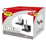 3M 17721B 黑色無痕LIFESTYLE-L型層架, , large