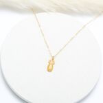 【Angel & Me】鳳梨 好運 旺旺 s925 純銀 厚鍍 24k 純金 項鍊 生日 聖誕節 禮物, , large