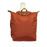 LONGCHAMP Le Pliage M 再生帆布中型折疊後背包/栗子色, , large