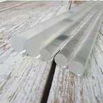 【龍品文創】8mmX30cm 細 熱熔膠條5條入(小), , large