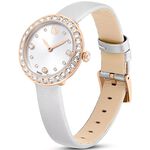 SWAROVSKI 施華洛世奇 Matrix Tennis 水晶錶圈手錶 女錶-30mm(5710105), , large