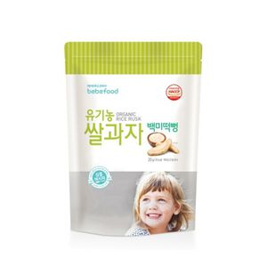 【韓國 BEBEFOOD】寶寶福德 米餅-原味(總代理公司貨)