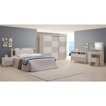 【唯熙傢俱】斯月橡木白2.7尺化妝台, , large