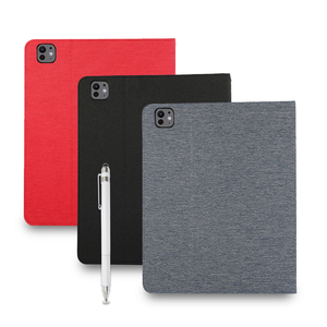 【LP141專業布紋款】iPad Pro 13吋 2024 平板保護皮套(內置筆槽)(附精細觸控筆)