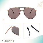 義式品味朗聲金飛官寶麗來偏光墨鏡/UV400太陽眼鏡〔ALEGANT〕, , large