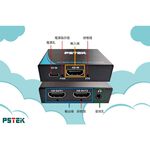 昌運監視器 HSP-2222P (取代HSP-2222F) 一進二出 HDMI2.0 HDMI廣播分配器, , large
