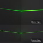 Adjustable Focus Laser Pointer / Red Beam with Adjustable Focus / 1 Set (Includes Base), , large