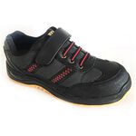 Mens safety shoes, 黑色-45, large