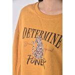 (XL) free style質感黃色長袖上衣二手衣, , large
