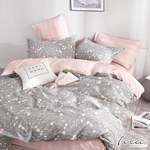 【FOCA】Los Angeles Time | 100% combed cotton bed sheet and pillowcase set - single, , large