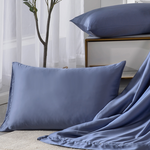 【Betrise】Ivory White | C Energy Series 60-count 100% Pure Tencel Light-Quenched Graphene Quilt/Four Seasons Quilt 5X6.5 feet per set (with 2 free pillowcases of the same style), , large