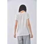 (S) peanuts卡通白色短袖上衣二手衣, , large