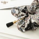 【Gulicc】古莉可 髮圈 歐美款復古流蘇吊墜大腸圈, , large