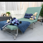 [台客嚴選] 可拆洗-移動式收納摺疊沙發床椅　碧綠, 碧綠, large